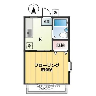 リバーハイツ実籾【1階】の間取り