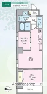 ロレーヌ東陽【302号室】の間取り