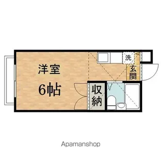 エルム高幡B【3階】の間取り