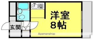 ラ・メゾン【111号室】の間取り