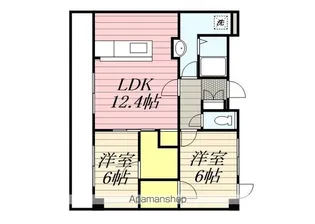 アイプレスおおまち【5階】の間取り
