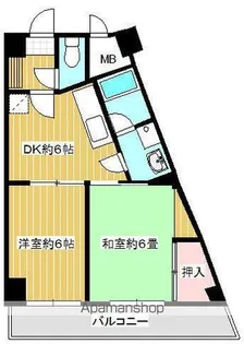 シティ・ヴィラ石井【3階】の間取り