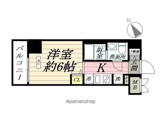 SHOKEN RESIDENCE横浜鶴見Ⅴ【10階】の間取り