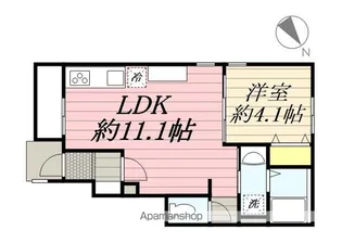 LILY津田沼【1階】の間取り