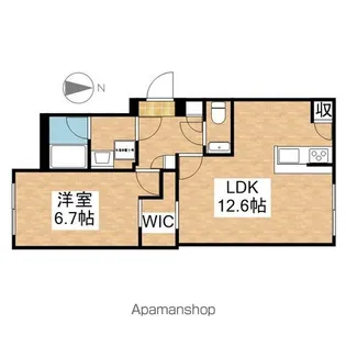 quador noie 池下【3階】の間取り