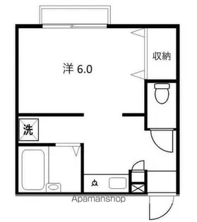 パセオクリサンテモ【2階】の間取り