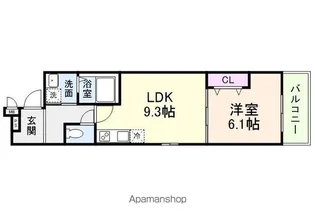 エクセル百舌鳥【2階】の間取り