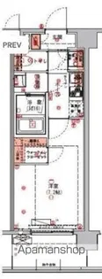 ハーモニーレジデンス東京アーバンスクエア002【3階】の間取り