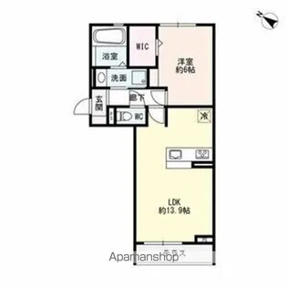 PLATINUM ONE【1階】の間取り