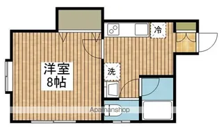 旭ハウス上所Ⅱ【208号室】の間取り