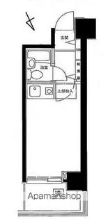 新宿御苑ダイカンプラザ【2階】の間取り