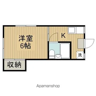 田中荘【101号室】の間取り