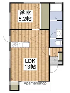 グランドジュレー浜松町【2階】の間取り