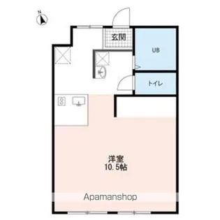 コーポ郷湖【1階】の間取り