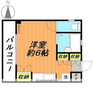マンションさくらⅡ【306号室】の間取り
