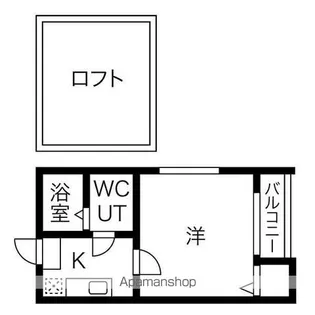 寿キャッスル栄生【205号室号室】の間取り