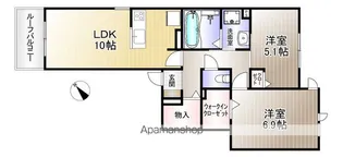 RSサニー【301号室】の間取り