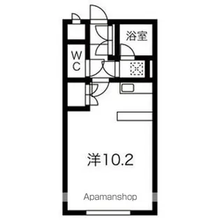 エバーグリーン【102号室】の間取り
