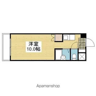 オクトワール松山中村【2階】の間取り