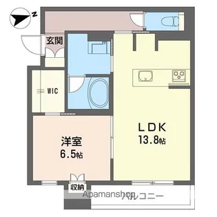 ソフィーガーデン【203号室】の間取り
