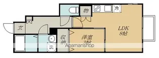 フォレスタヒルズB棟【1階】の間取り