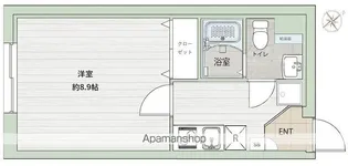 フラシア東武練馬【1階】の間取り