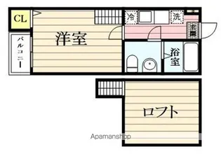 ヴァンベール宮町【1階】の間取り