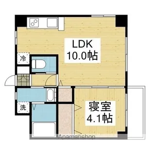 メゾン辻町【201.号室】の間取り