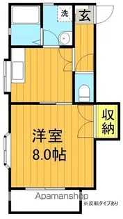セゾンMIKI【2階】の間取り