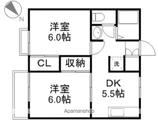 プレステージ八千代台PARTⅠ【1階】の間取り
