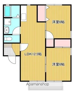 セジュールみる【1階】の間取り
