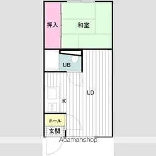 シティハイムアトム【2階】の間取り