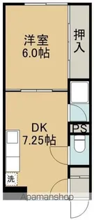 コーポ松島(コーポマツシマ)【11号室】の間取り