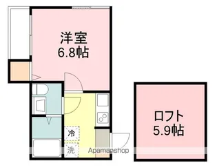 カミエール・東照宮【1階】の間取り