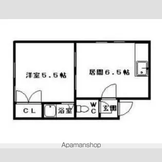 美園4・3ビル【101号室】の間取り