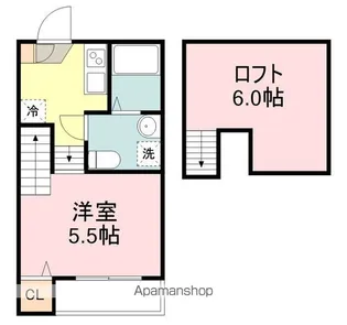 エヴァンコートⅡ【1階】の間取り
