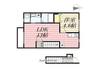 クレール【2階】の間取り