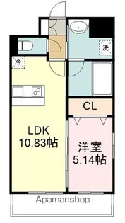 セントフィールド榴ヶ岡アネックス【2階】の間取り