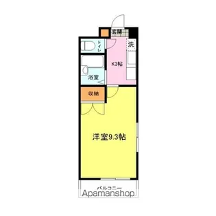 ハイアートビル新下関【501号室】の間取り