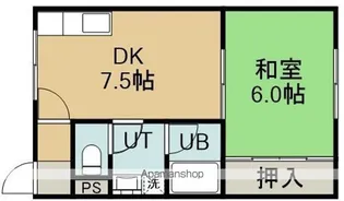 リバーコート【2階】の間取り