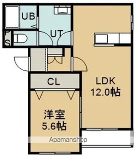 メリー・ピーノ【4階】の間取り