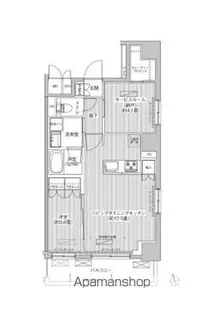 レジェンダリーコート赤羽ANNEX【5階】の間取り