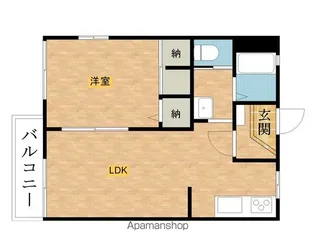 エーデルハイム【2階】の間取り