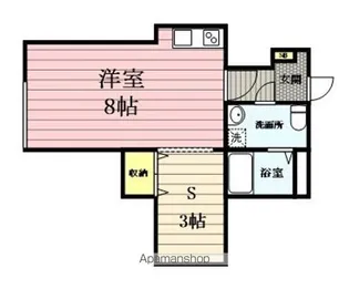 メリディアン国見アネックス【1階】の間取り