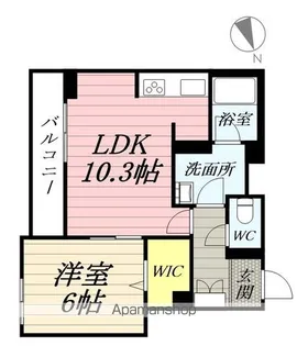 モアナ【3階】の間取り