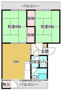 みのりマンション【33号室】の間取り