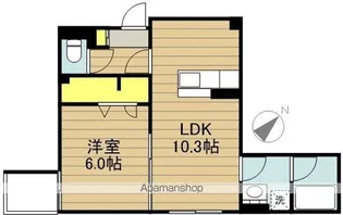 PREXION ACE【1階】の間取り