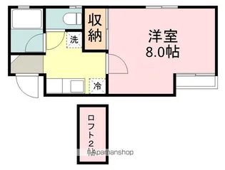 フレグランス青葉【105号室】の間取り