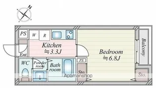 グローブシティ本駒込ANNEX【1階】の間取り