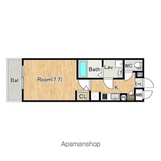 ジーメゾン天王台ウエスト【2階】の間取り